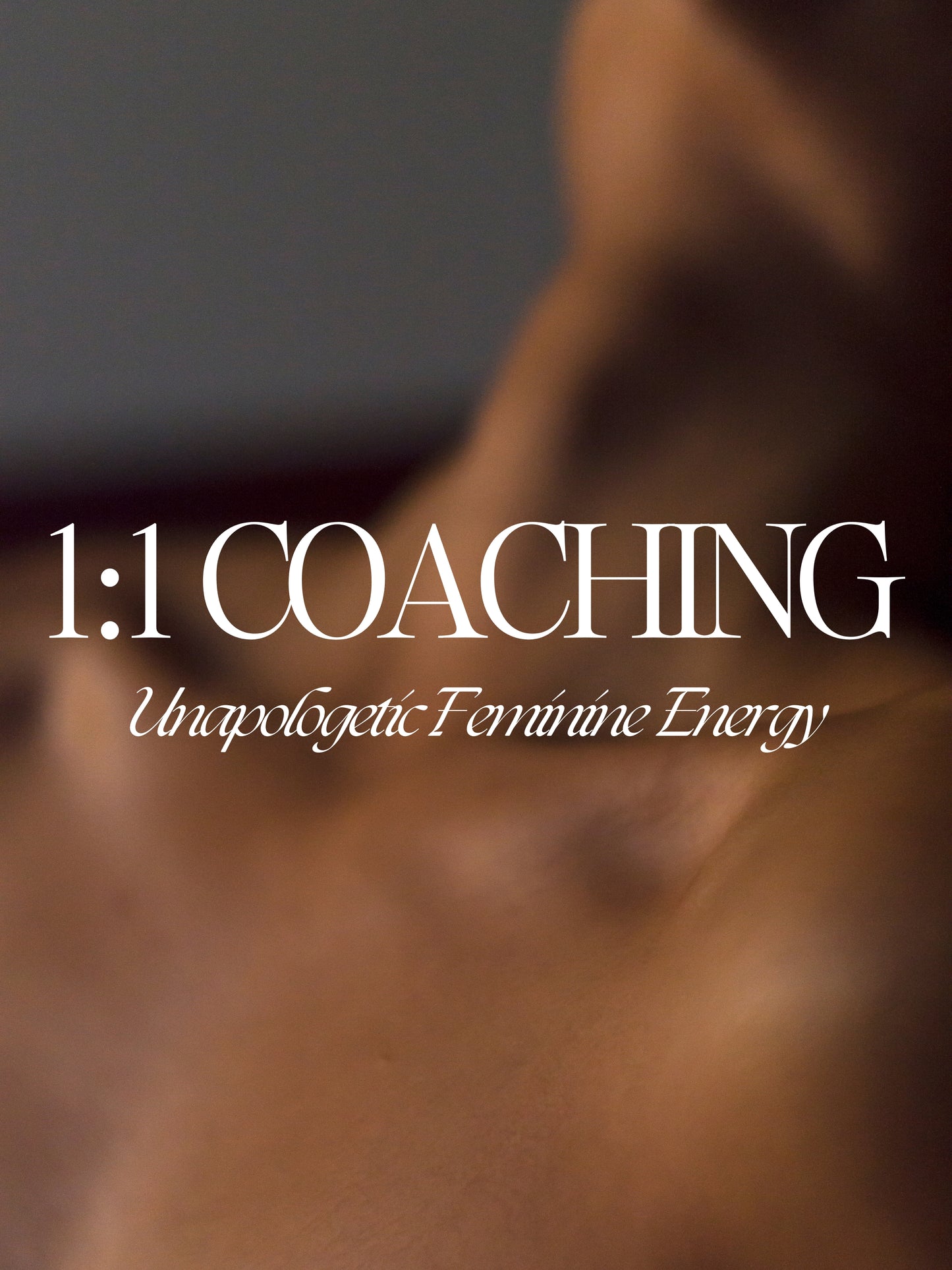 1:1 Coaching Sessions: Unapologetic Feminine Energy and Pleasure