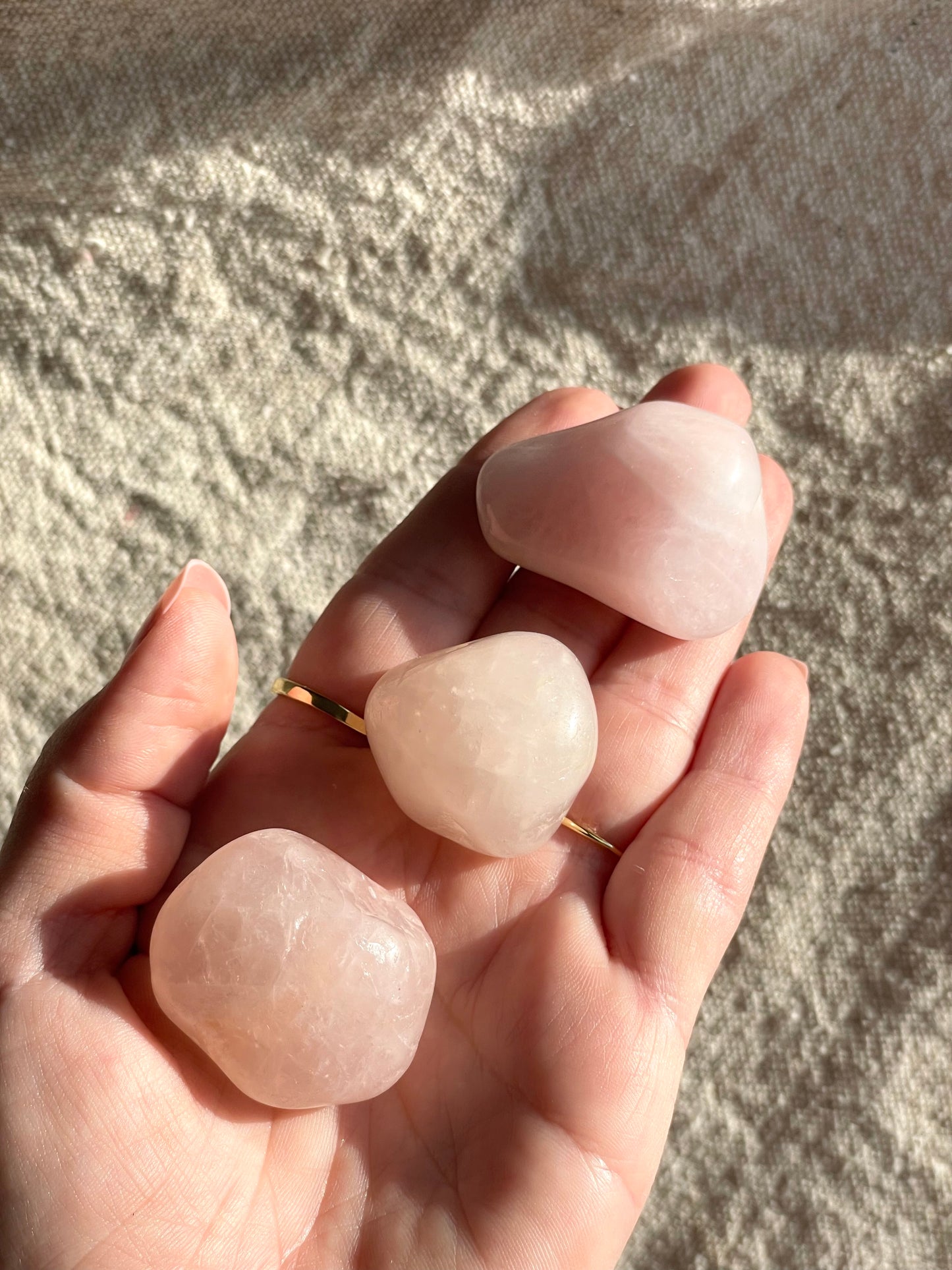 Rose Quartz Tumble Crystal