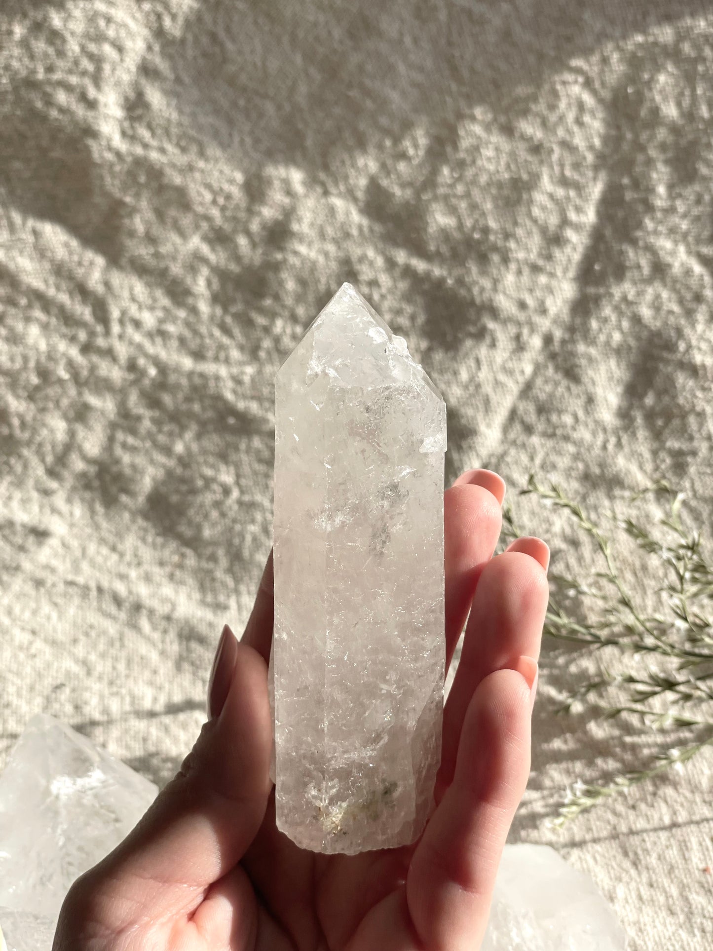 Clear Quartz Point - Medium