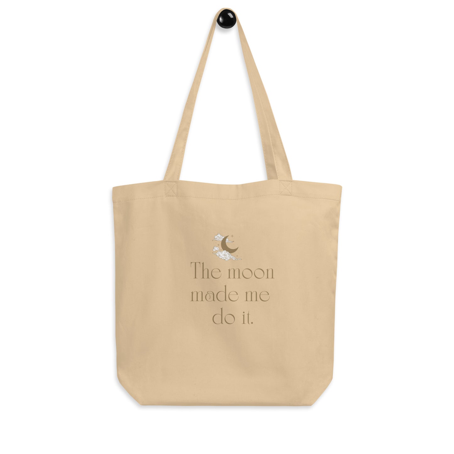 Small "The Moon Made Me Do It" Eco Tote Bag