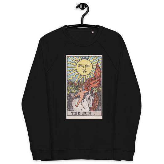 Rider Waite's Tarot Sun Organic Sweatshirt