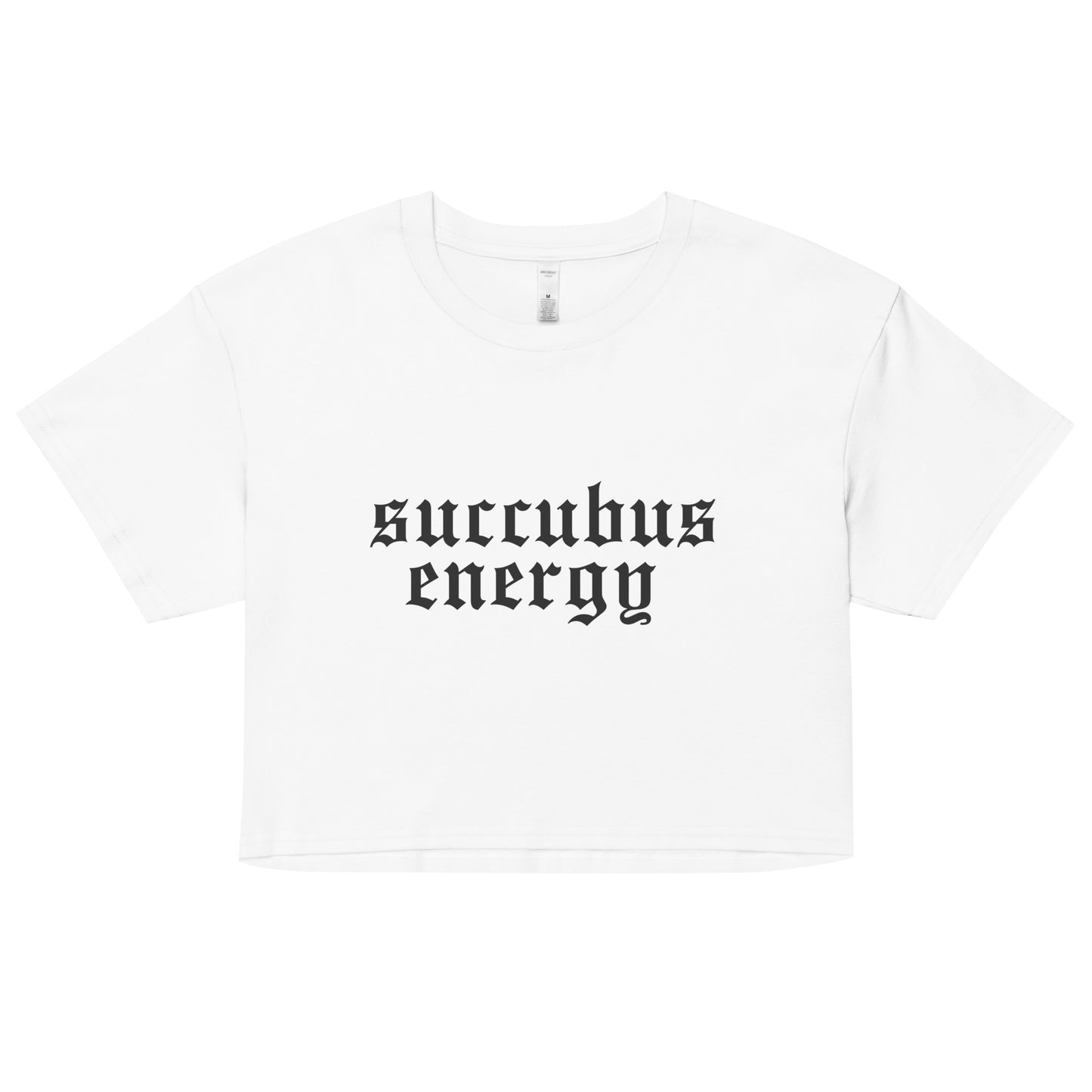 Succubus Energy Women’s Crop Tee